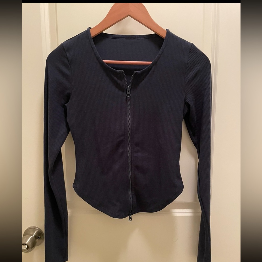 Alo Yoga - S - Ribbed Stardust Long Sleeve